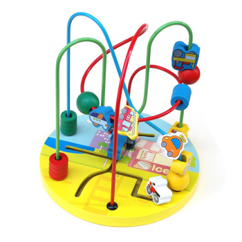 特价正品“大绕珠”玩具 益智之美，木艺之趣